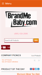 Mobile Screenshot of brandmebaby.com